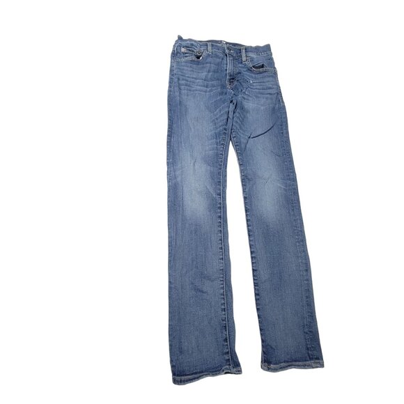 7 For All Mankind Paxtyn Jeans Mens Size 30 Straight Low Rise Medium Wash Denim - Picture 2 of 5